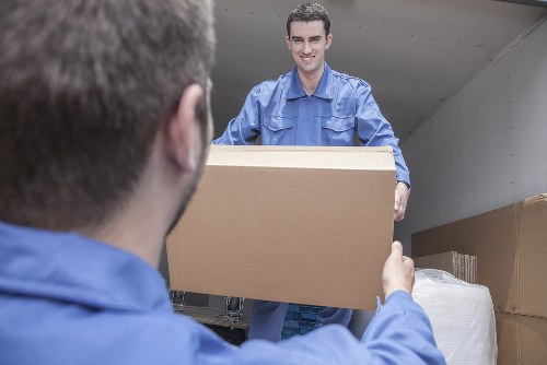 Professional flat removals in Pinner with moving van and apartment access