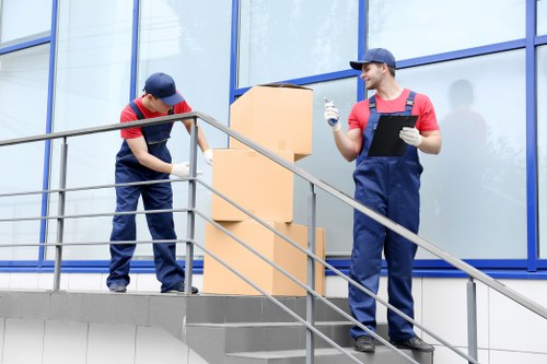 Waste and prohibited items compliance notice in storage facility