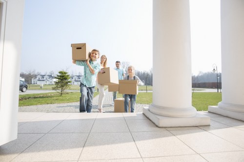 Secure Pinner self storage options for household belongings