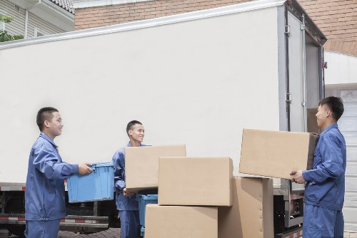Professional house removals planning in Pinner with packing boxes