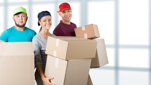 Business inventory stored safely in a Pinner storage facility